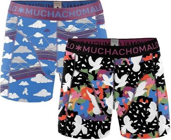 Muchachomalo - Short 2-pack - Doves X