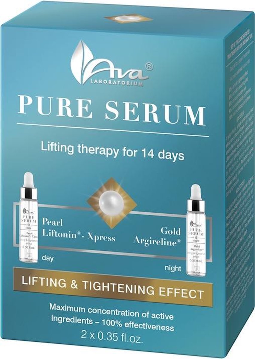 AVA Cosmetics - Pure Serum Lifting Treatment 2x10ml.