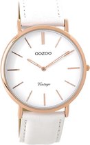 OOZOO Vintage Wit horloge C9315 (40 mm)