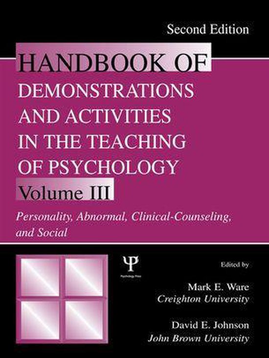 Handbook of Demonstrations and Activities in the Teaching of ... - cover