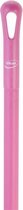 Vikan 2960-1 Ultra Hygiene steel 130cm roze uit 1 stuk diameter 34mm