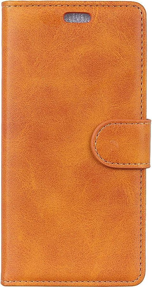 Luxe Book Case - Geschikt voor Huawei P30 Lite Hoesje - Bruin