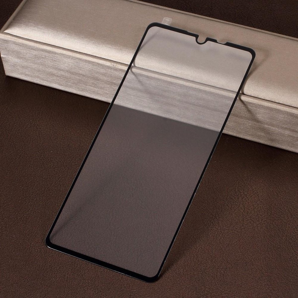 Full-Cover Tempered Glass - Geschikt voor Huawei P30 Lite Screen Protector - Zwart