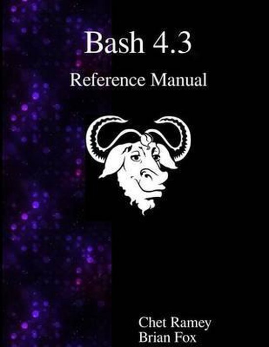 Bash 4.3 Reference Manual - cover