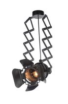 Vintage Industrieel Scissors - Hanglamp - Ø 21 cm - Zwart