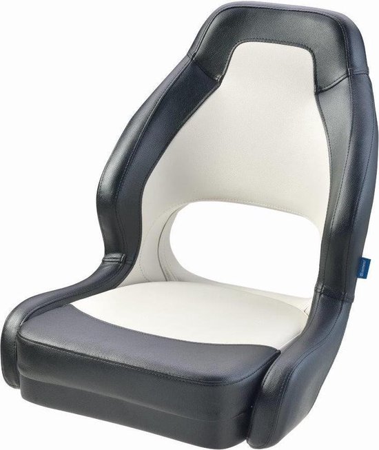 VETUS Driver Zwart avec siège bateau Witte