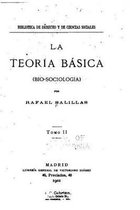La teoria basica (bio-sociologia) - Tomo II