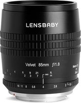 Lensbaby Velvet 85 black Sony FE