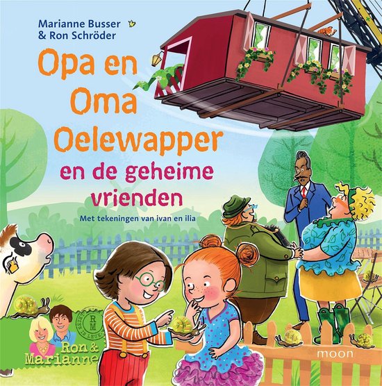 Opa en oma Oelewapper 3 - Opa en Oma Oelewapper en de geheim ... - cover