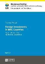 Muensteraner Schriften zur Internationalen Unternehmensrechnung- Foreign Investments in BRIC Countries