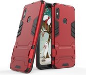 Xiaomi Mi A2 Lite Hoesje - Armor Kickstand - Rood