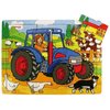 Bigjigs 9 Piece Tray Puzzle - Tractor