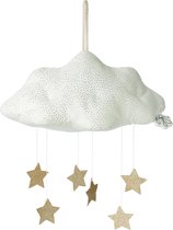 Picca Loulou Cloud Corduroy White with stars - 34 cm - 13"