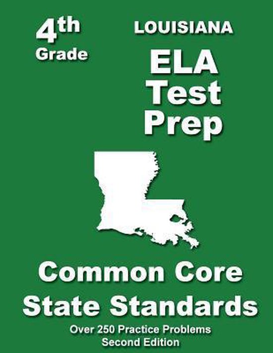 Louisiana 4th Grade Ela Test Prep - cover
