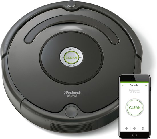 Bevestigen Wild spoelen iRobot Roomba 676 - Robotstofzuiger | bol.com
