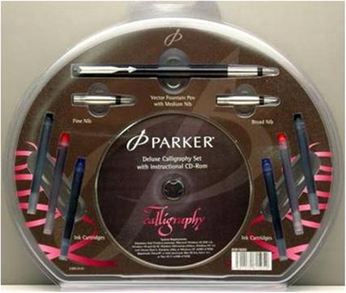 Parker Deluxe Calligraphy set bol