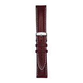 Oxygen Classic Leather Strap 20MM Red Purple EX-CLS-STR-20-PL