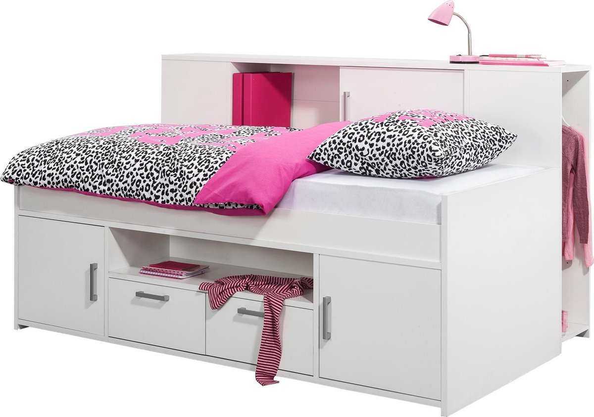True Furniture Celo - Bed met ombouw - Wit | bol.com