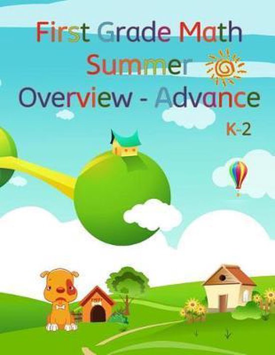 First Grade Math, Summer Overview - Advance - cover