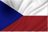 Dokkumer Vlaggen Centrale - Tsjechische vlag - 100 x 150 cm