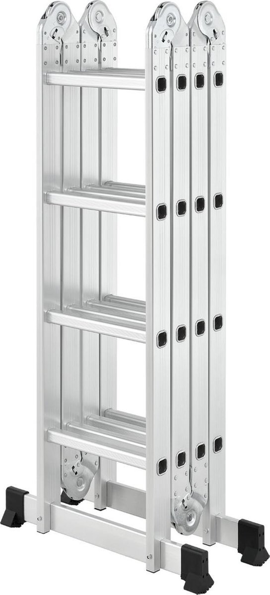Multifunctionele vouw ladder 6 in 1 - Vouwladder - Ladder - 4,7M – foto 5