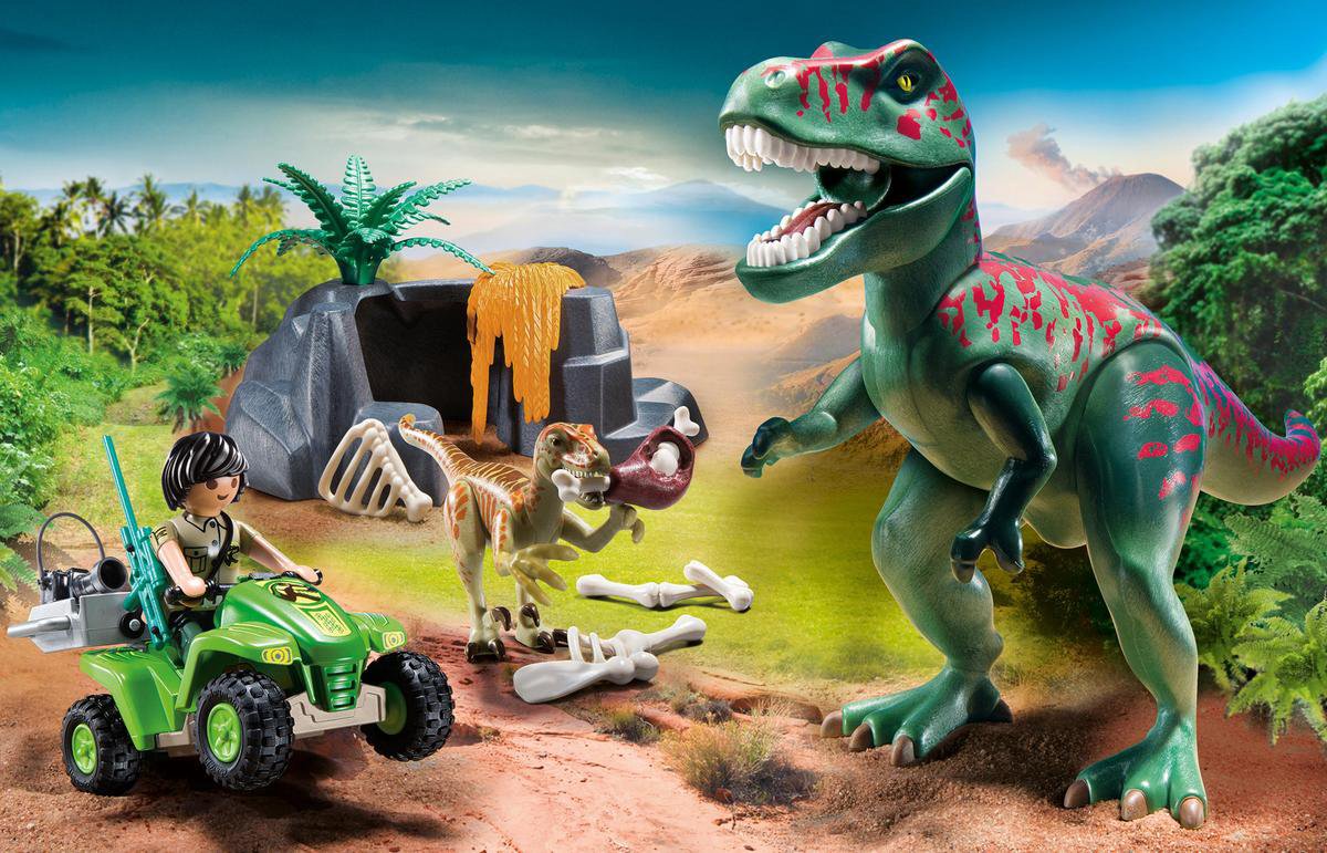 PLAYMOBIL Onderzoeker met dino's 9231 bol