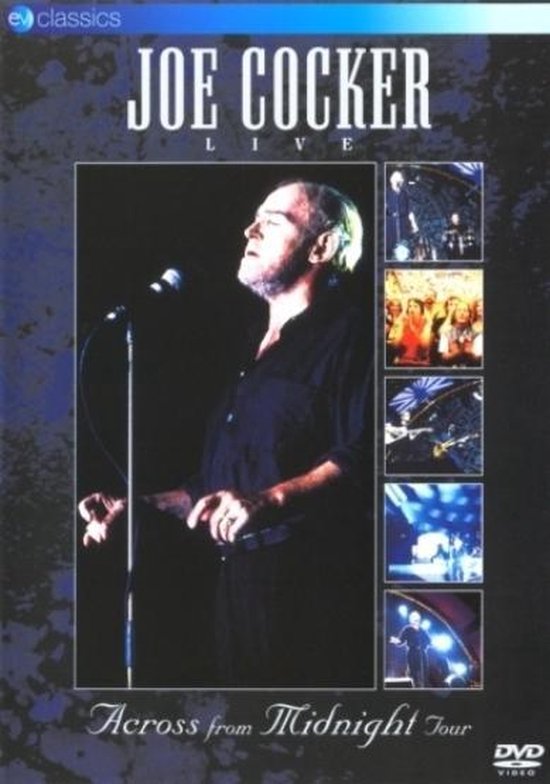 Cover van de film 'Joe Cocker - Across From Midnight Tour'