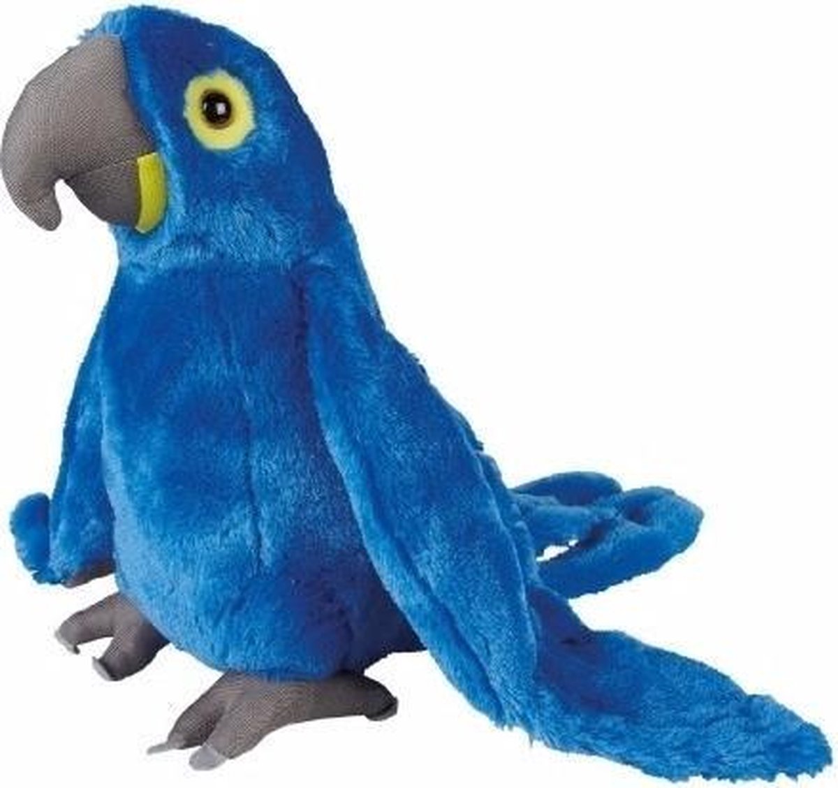 Peluche ara bleu perroquet en peluche 30 cm - Oiseaux tropicaux en peluche  | bol.com