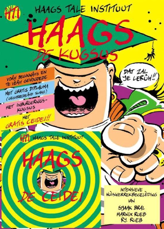 Cover van het boek 'Haags / De kugsus + CD' van Robert-Jan Rueb en Sjaak Bral