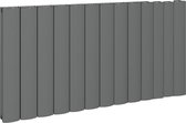 Eastbrook Guardia horizontale aluminium design radiator 60x123cm mat antraciet 2080 watt