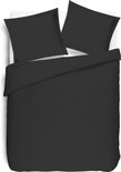 VISION Home Dekbedovertrek - Uni Zwart - 240x220cm - 100% katoen