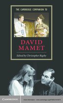 Cambridge Companions to Literature -  The Cambridge Companion to David Mamet
