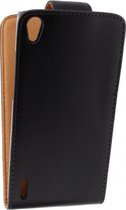 Xccess Leather Flip Case Huawei Ascend P7 Black