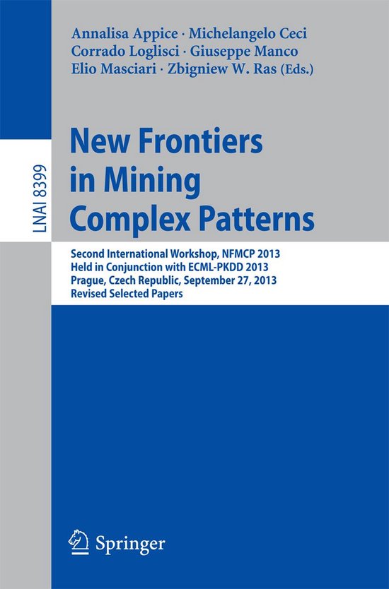 Springer Nature Proceedings Computer Science - New Frontiers ... - cover