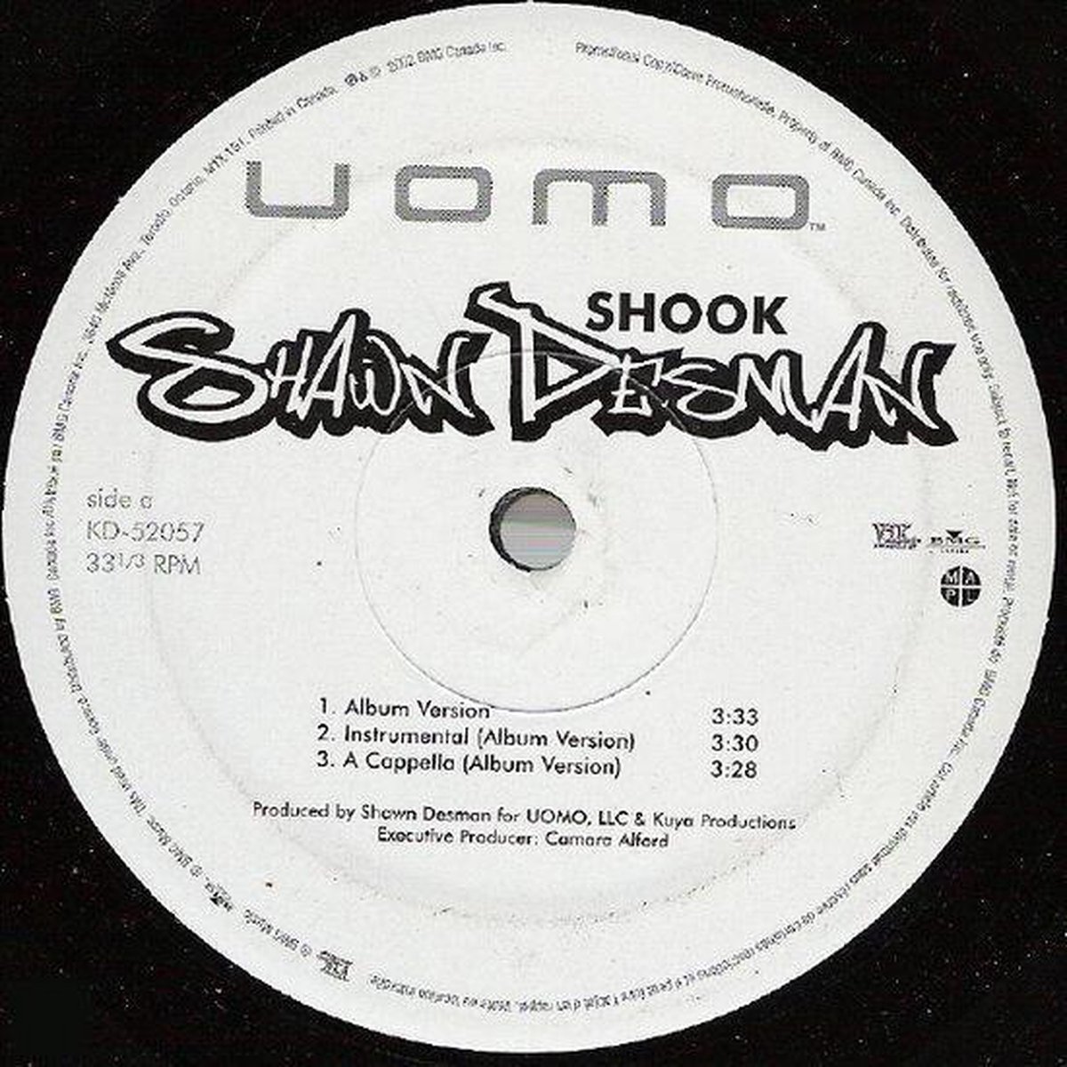 Shook, Shawn Desman LP (album) Muziek