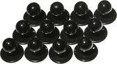 7906 BUTTONS 12-PACK BLACK