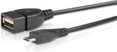 Micro-Usb To Usb Otg Data Cable Black (Speedlink)