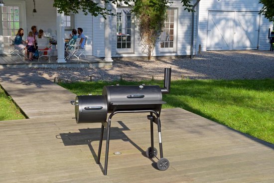 | Grillchef Tennesee 100 Smokerbarbecue zwart Grillchef by Landmann Tennesee 100 Smoker Barbecue | DGM Outlet