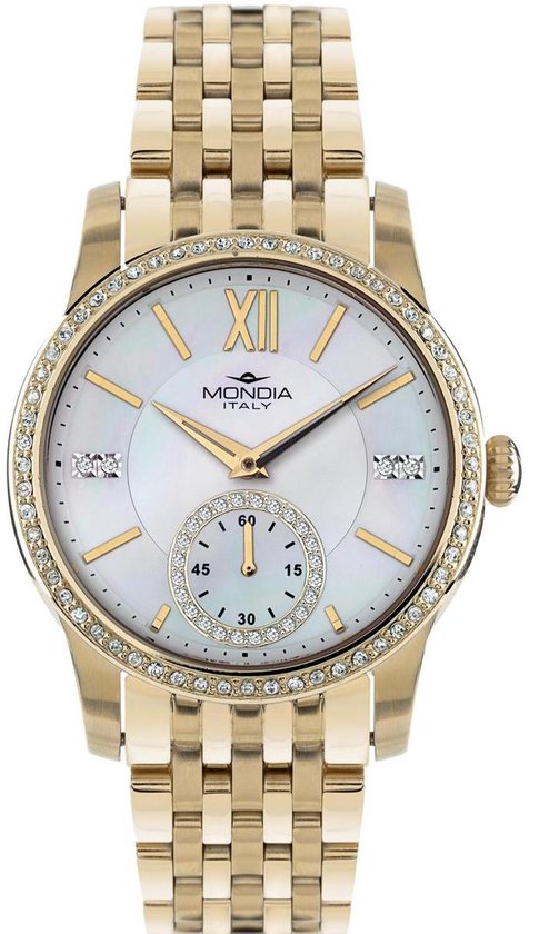 Mondia madison lady MI741P-2BM Vrouwen Quartz horloge
