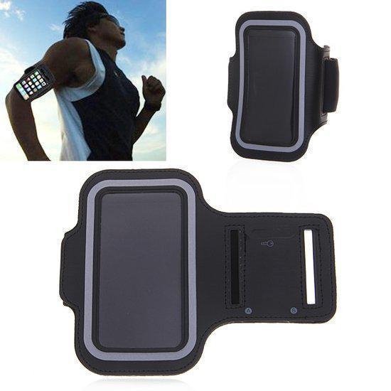 Sportband iPhone 6 hardloop sport armband ZWART