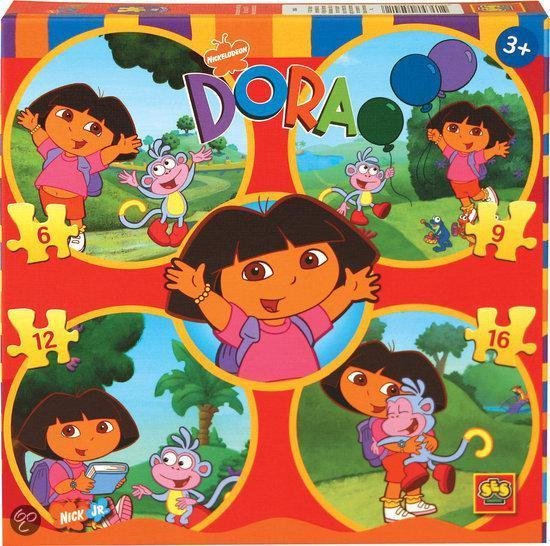 Ses Puzzel Dora 4 In 1 | bol.com
