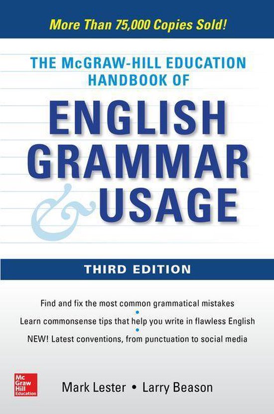 McGraw-Hill Education Handbook of English Grammar & Usage - cover
