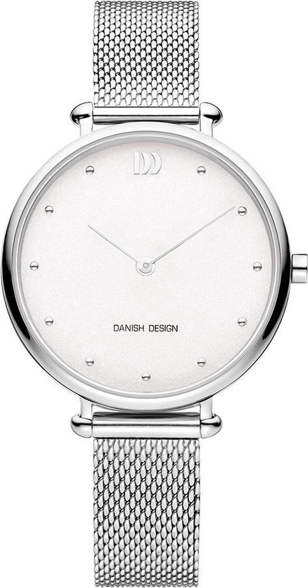 Danish Design IV62Q1229 horloge dames - zilver - edelstaal