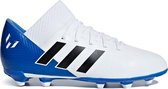 adidas Nemeziz Messi 18.3 Fg J Voetbalschoenen Kinderen - Ftwr White/Core Black/Football Blue - Maat 38