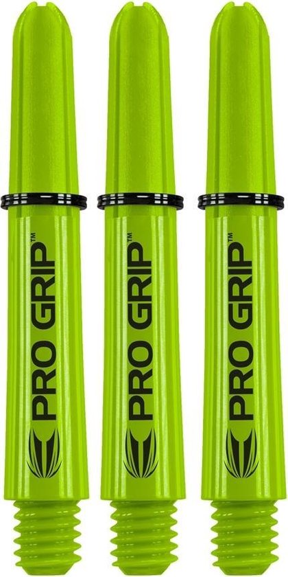 Foto: Target pro grip dartshafts groen short 1 set 