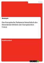 Das Europäische Parlament hinsichtlich des Demokratie-Defizits der Europäischen Union
