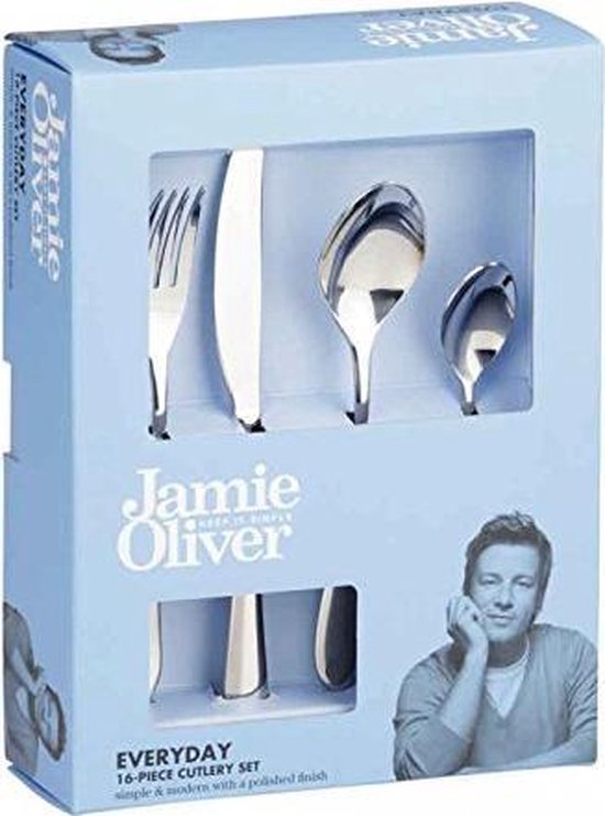 Jamie Oliver Everyday - Bestekset - 16-delig | bol.com