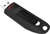SanDisk USB Ultra 32GB USB Flash Drive - Rood - 130MB/s read - USB 3.0
