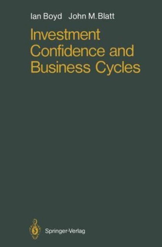 Investment Confidence and Business Cycles - cover