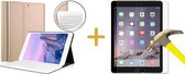 iPad Air 1 Hoes met Toetsenbord - 9.7 inch - iPad Air 1 Hoes Book Case Cover Hoesje met Toetsenbord en Screenprotector Goud